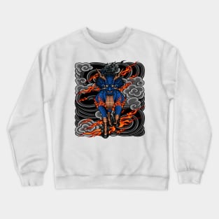 chinese dragon horse Crewneck Sweatshirt